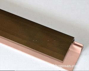 Nẹp kết thúc nhôm A-02