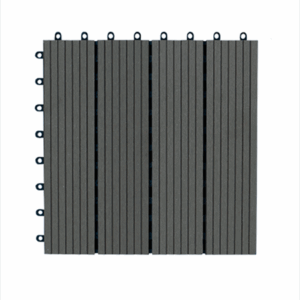 Vỉ Gỗ Nhựa AWood DT01-4 Darkgrey