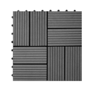 Vỉ Gỗ Nhựa AWood DT02-8 Darkgrey