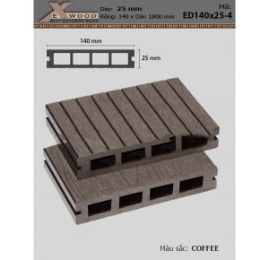 Gỗ nhựa Exwood-ED140x25-4-coffee