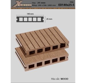 Gỗ nhựa Exwood ED140x25-5-wood