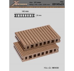 Gỗ nhựa Exwood ED145x25-wood