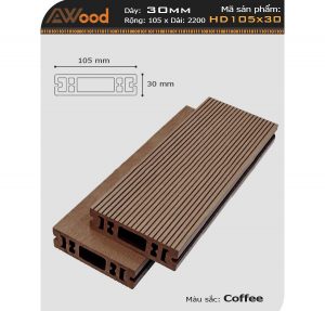 Sàn gỗ Awood-HD-105x30 Cafe
