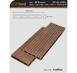 Sàn gỗ Awood-HD-140x25 Cafe