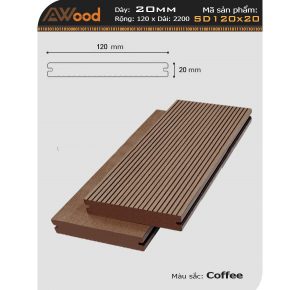 Sàn gỗ Awood-SD-120x20 Cafe