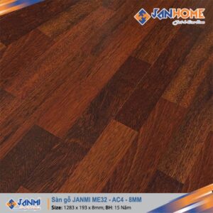 SÀN GỖ CÔNG NGHIỆP JANMI ME32