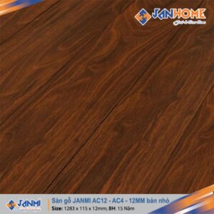 Sàn gỗ công nghiệp Janmi AC12 – 12mm