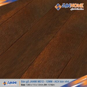 Sàn gỗ công nghiệp Janmi ME12 – 12mm