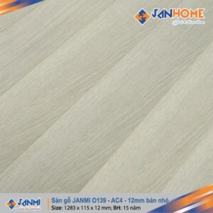 Sàn gỗ công nghiệp Janmi O139- 12mm