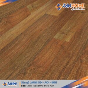 sàn gỗ công nghiệp Janmi O24 - 8mm