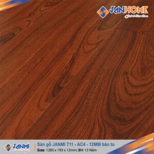 SÀN GỖ CÔNG NGHIỆP JANMI T11 12MM