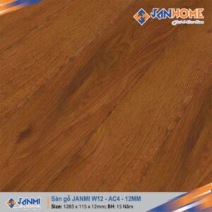 Sàn gỗ công nghiệp JANMI W12 – 12mm