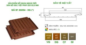 SÀN GỖ ĐẶC SGD04