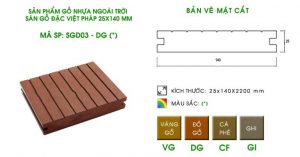 SÀN GỖ ĐẶC SGD03