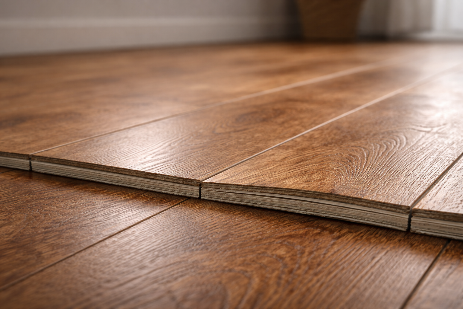 Độ dày tấm sàn không đồng đều