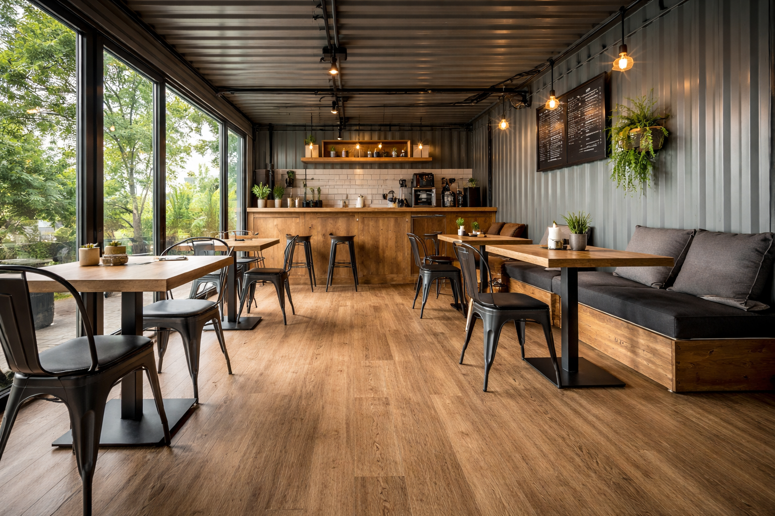 Không gian container ảnh hưởng thế nào đến độ bền của sàn?