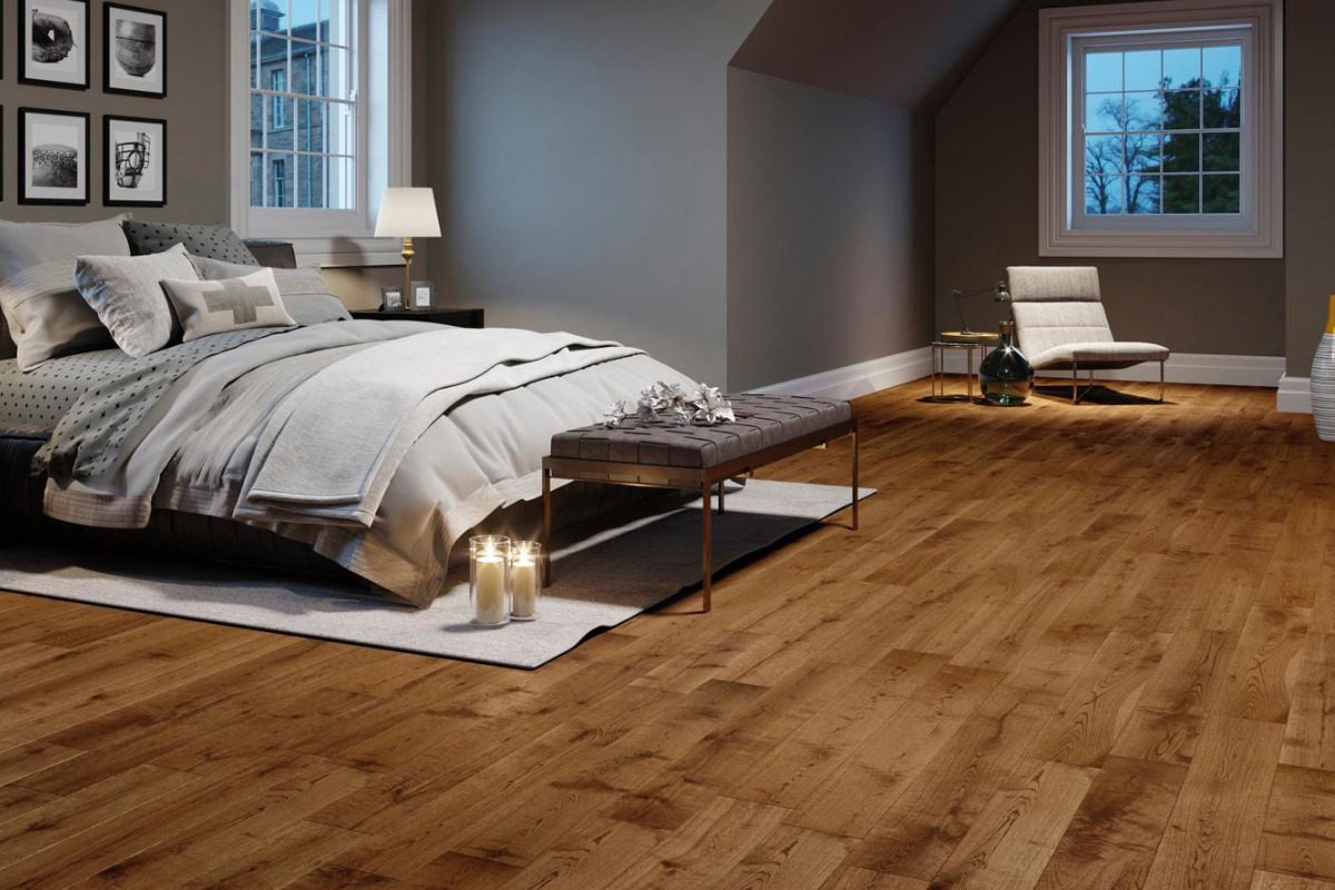 Tính thẩm mỹ khi lát xương cá: Sàn gỗ công nghiệp và sàn SPC đẹp hơn