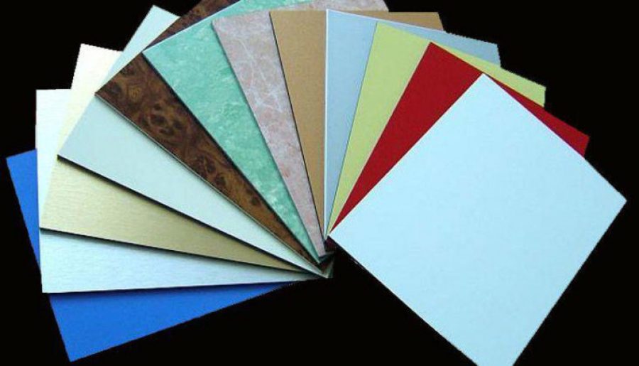 mẫu cửa nhựa composite màu gỗ óc chó hiện đại