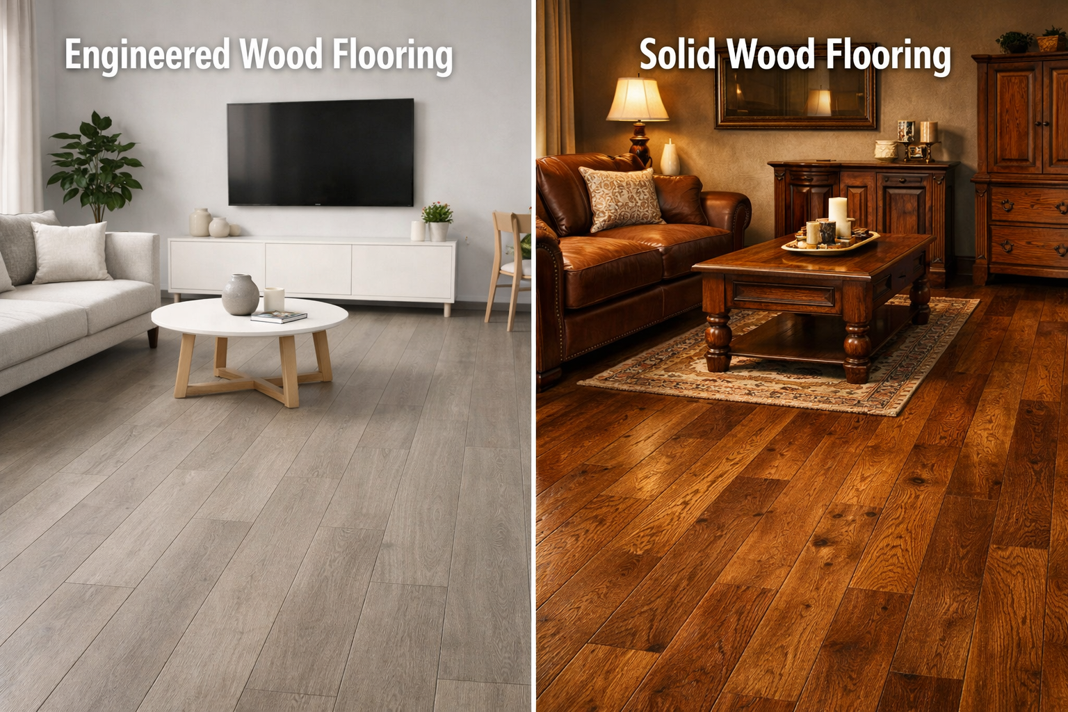 Nên chọn sàn gỗ công nghiệp hay sàn gỗ tự nhiên