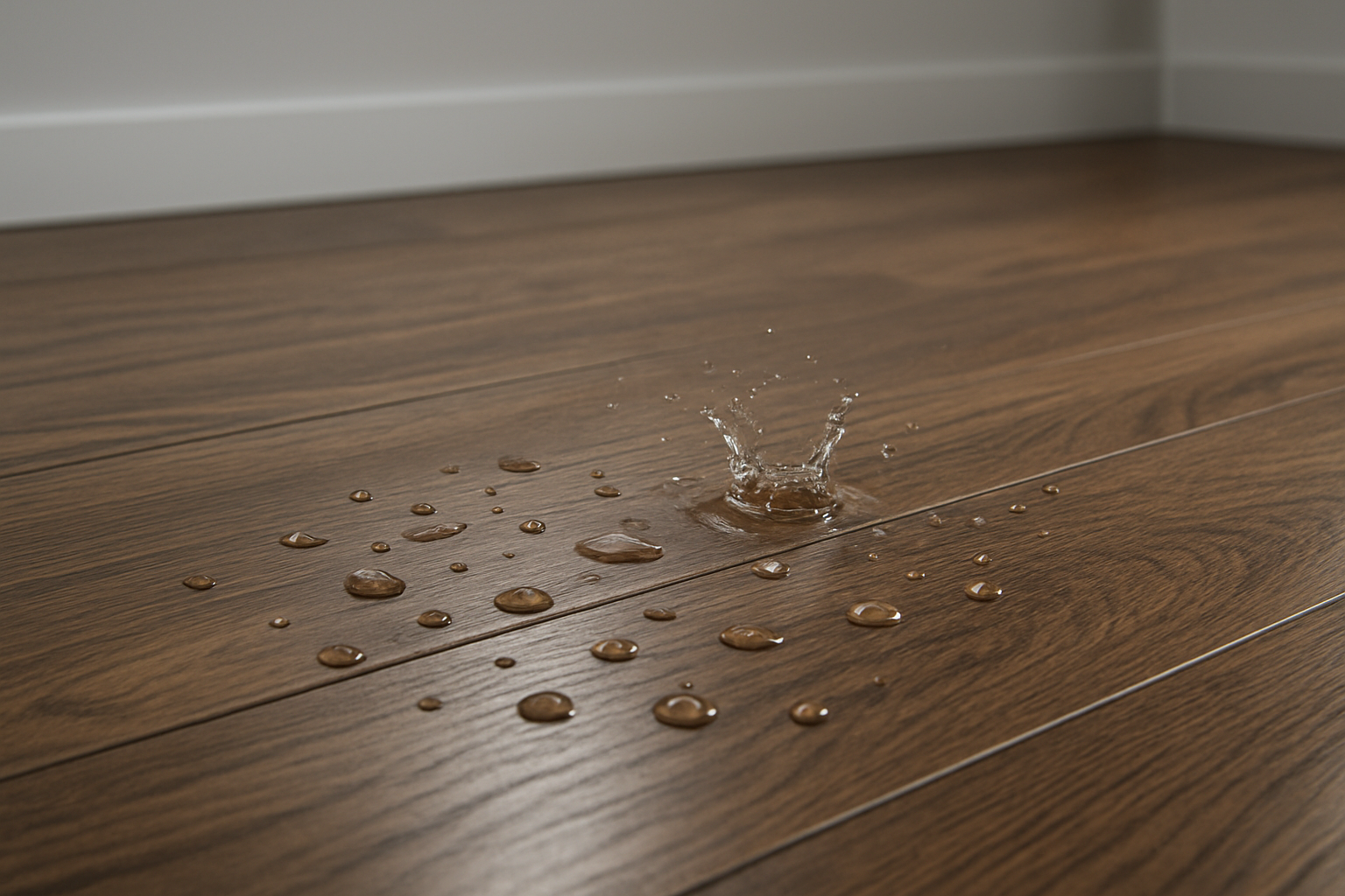 Khả năng ngâm nước vượt trội sàn gỗ Janmi 