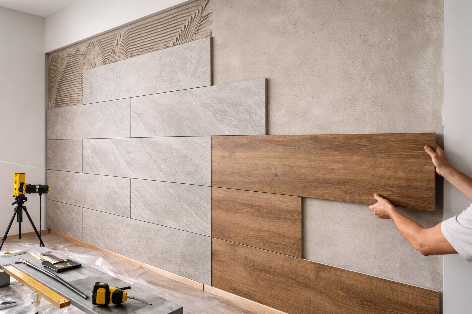 Sử dụng tấm nhựa kiến trúc SPC/NANO