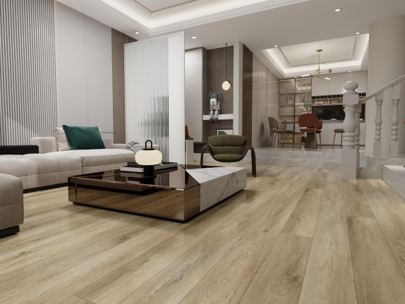 Lựa chọn đúng sàn nhựa hèm khóa cho phòng khách