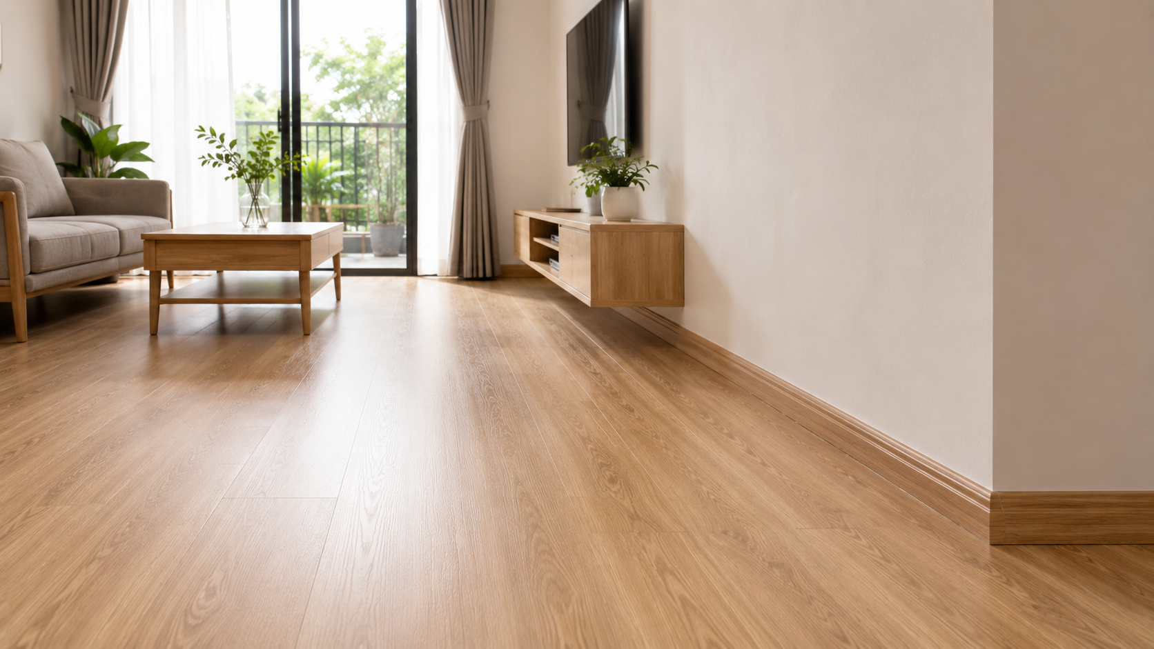 Tiêu chí đồng bộ chất liệu với sàn