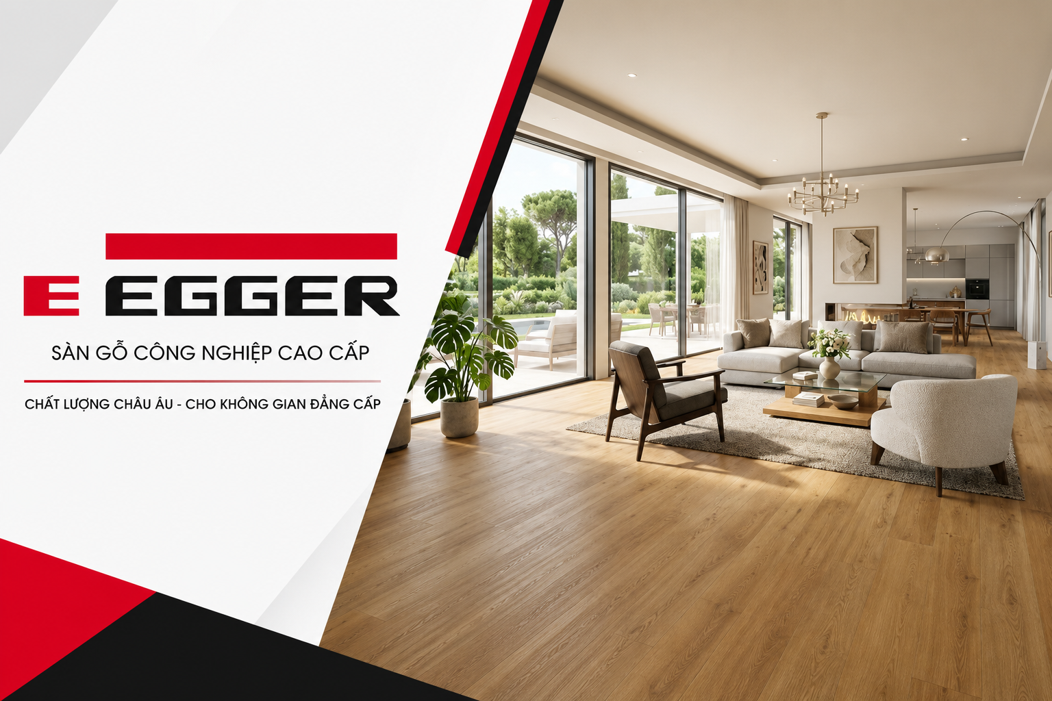 Sàn gỗ công nghiệp cao cấp Egger 