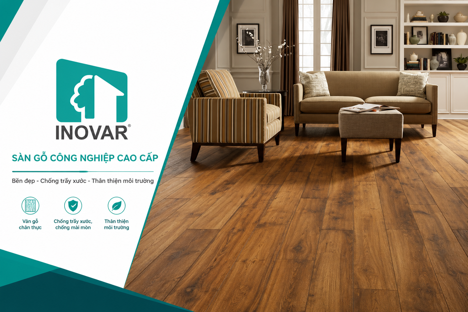 Sàn Inovar cho những công trình cần sự ổn định và sử dụng lâu dài