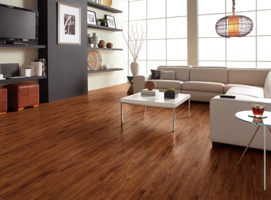 sàn gỗ Kronotex trong thiết kế nội thất