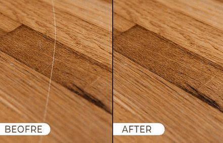 Cách xử lý vết xước trên sàn nhựa giả gỗ.
