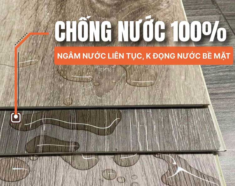 Có nên lắp sàn nhựa giả gỗ ở những nơi có độ ẩm cao?