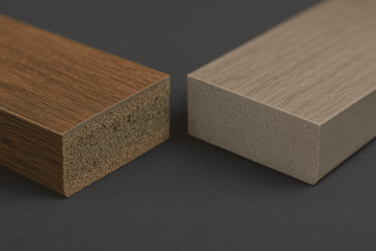 Cấu tạo của sàn gỗ công nghiệp và tự nhiên.