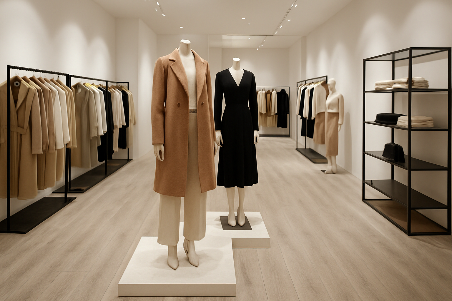 Phân tích sàn nhựa dán kéo có tốt cho shop thời trang không