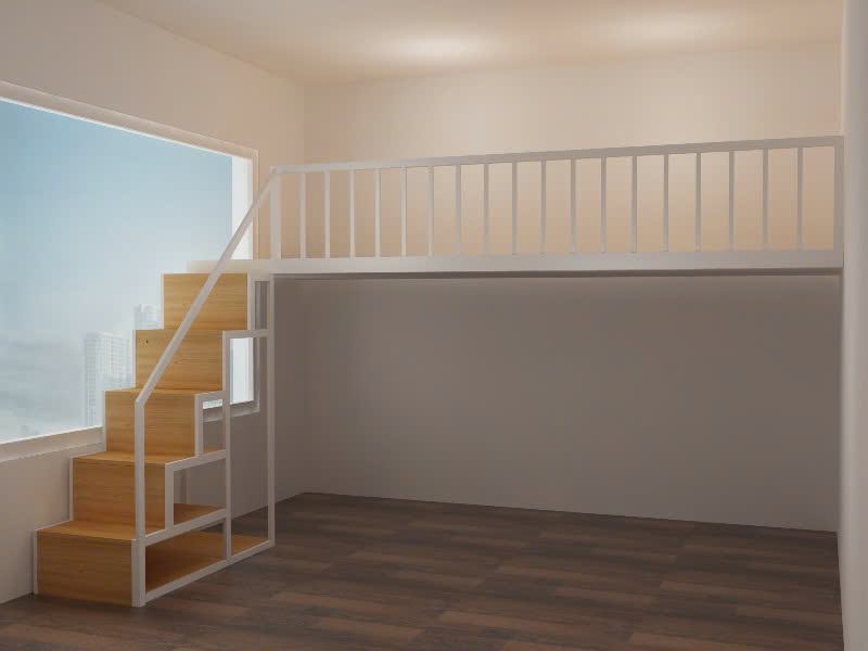 Xử lý trên nền gác xép hoặc khung xương