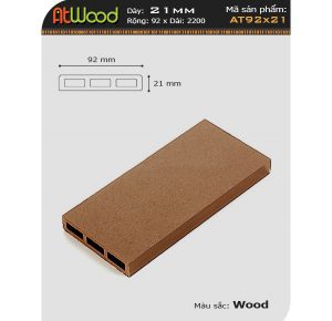 Ván sàn ngoài trời at92x21 Wood