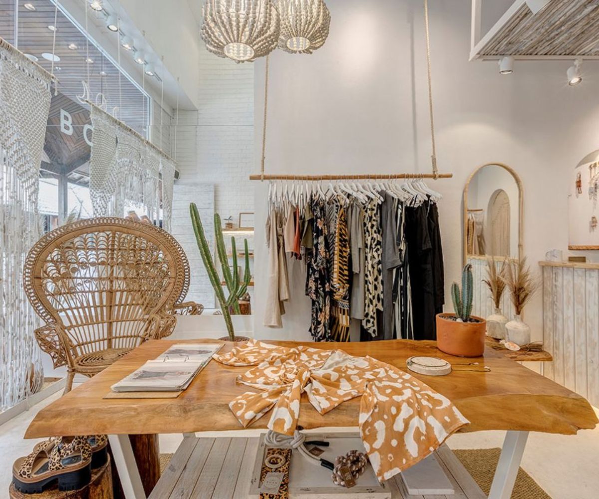 trang trí shop phong cách Vintage / Boho